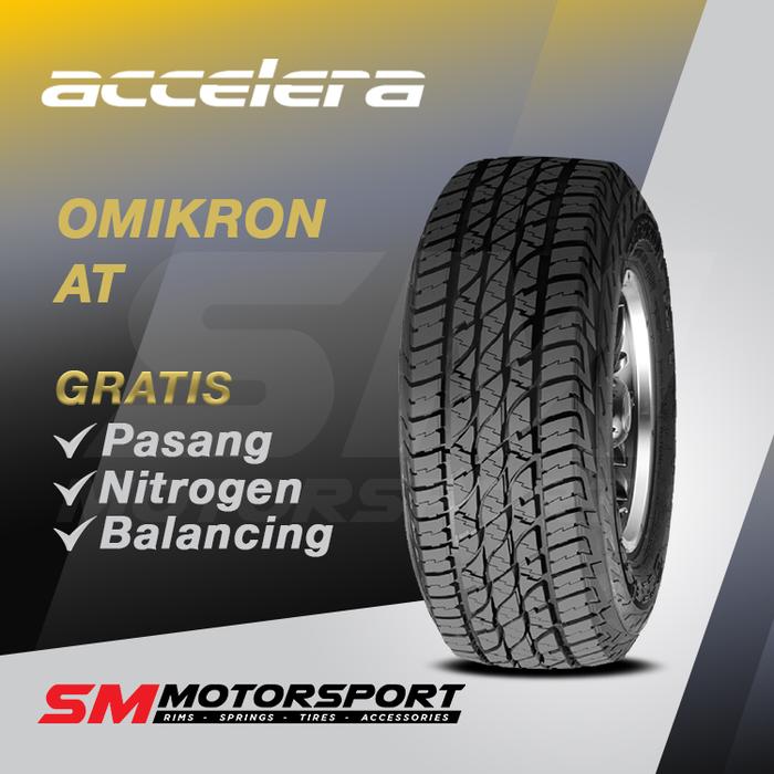 Gambar Ban mobil Accelera Omikron AT 245 70 r16 16 - PASANG BENGKEL dari SM Motorsport Jakarta undefined Tokopedia