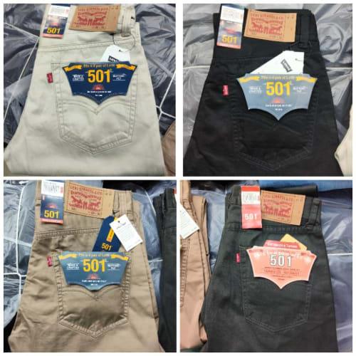Jual Celana Levis 501 Katun 100 