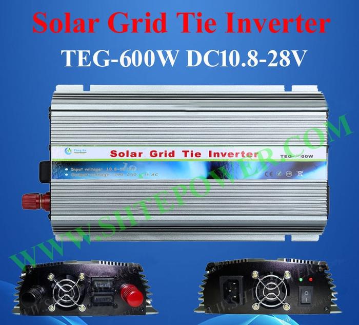 Gambar 600w on grid solar power inverter, DC input 10.8v~28v invertor dari AmanahMandeh undefined Tokopedia