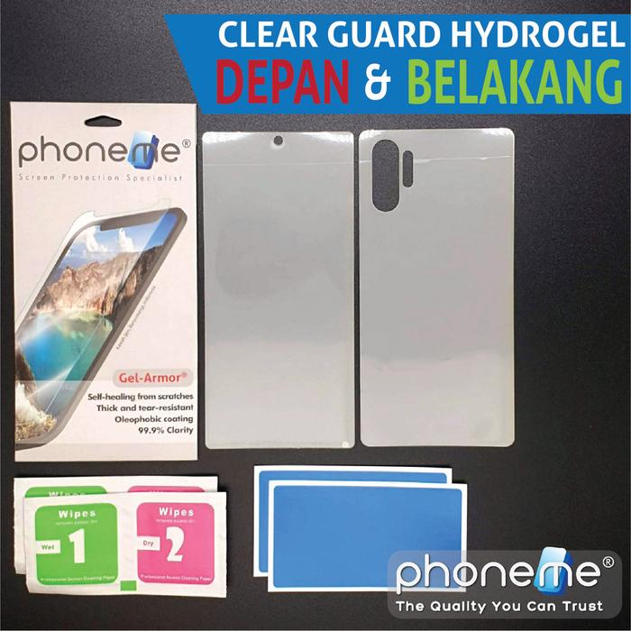Gambar Nokia G10 - PhoneMe Hydrogel Depan Belakang Clear Matte - Matte dari PhoneMe Indonesia undefined Tokopedia