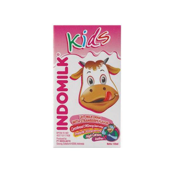 Gambar INDOMILK KIDS STRAWBERRY TP 115ML dari Hypermart Pontianak undefined Tokopedia