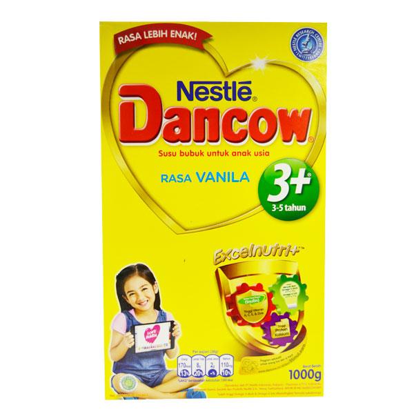 Gambar DANCOW VANILA PREBIO 3 plus BOX 1000g dari Hypermart Banjarbaru undefined Tokopedia