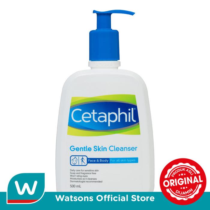 Promo Cetaphil Gentle Skin Cleanser 500ml Kab Tangerang Watsons Indonesia Tokopedia