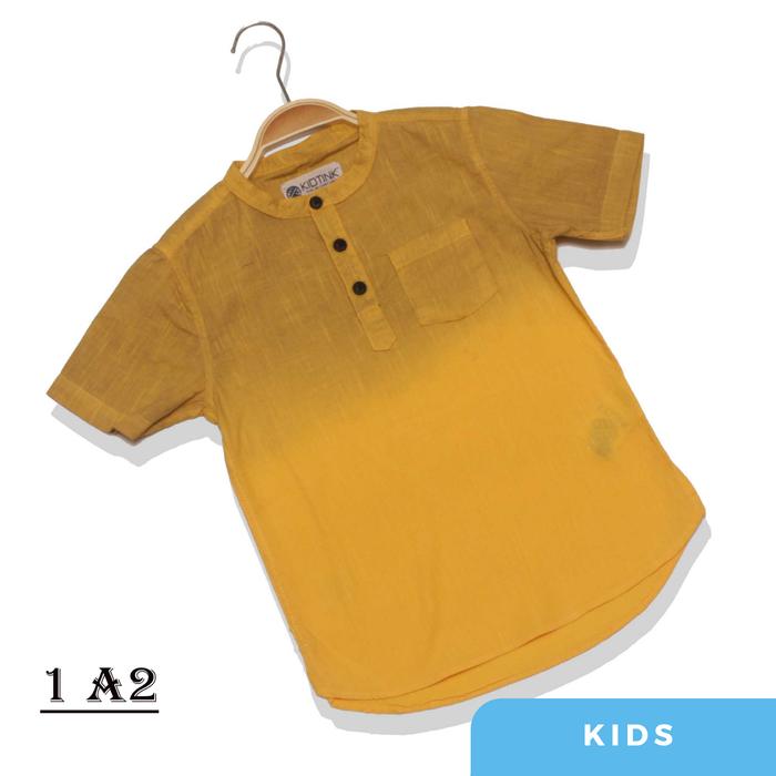 Gambar KIDTINK - Azzam Kids - Baju Kurta Lengan Pendek Laki Laki -1A2S2 - 2 dari Kidtink.id undefined Tokopedia