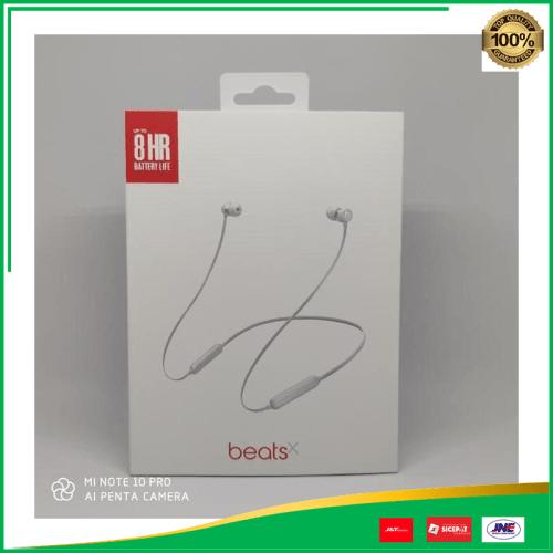 Headset Earphone Bluetooth Beats X By Dr Dre Putih Termurah Limited