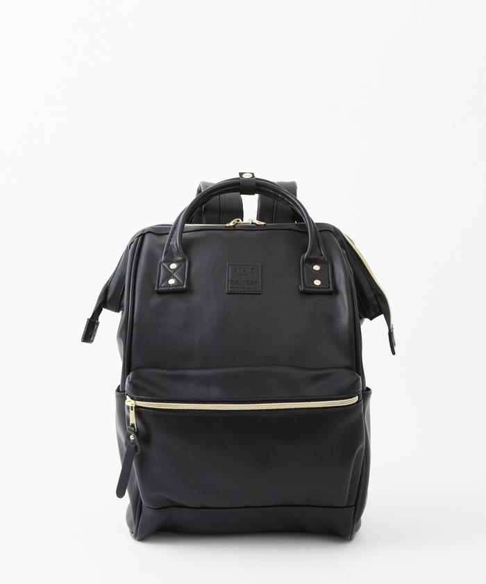 Gambar anello - RETRO Kuchigane Backpack Regular - Black dari Anello Official undefined Tokopedia