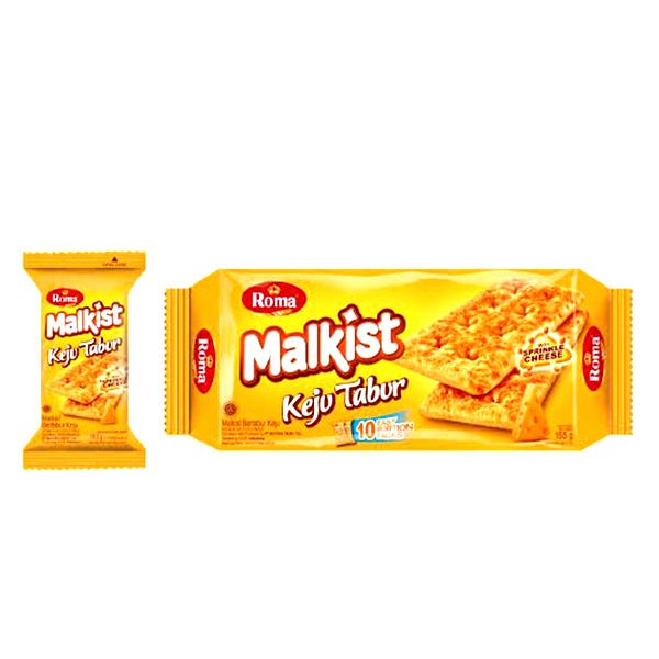 Gambar ROMA MALKIST KEJU TABUR 165g dari Hypermart Binjai undefined Tokopedia