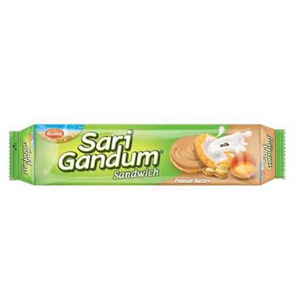 Gambar Roma Sari Gandum Sandwich Peanut Butter 155G dari Hypermart Binjai undefined Tokopedia