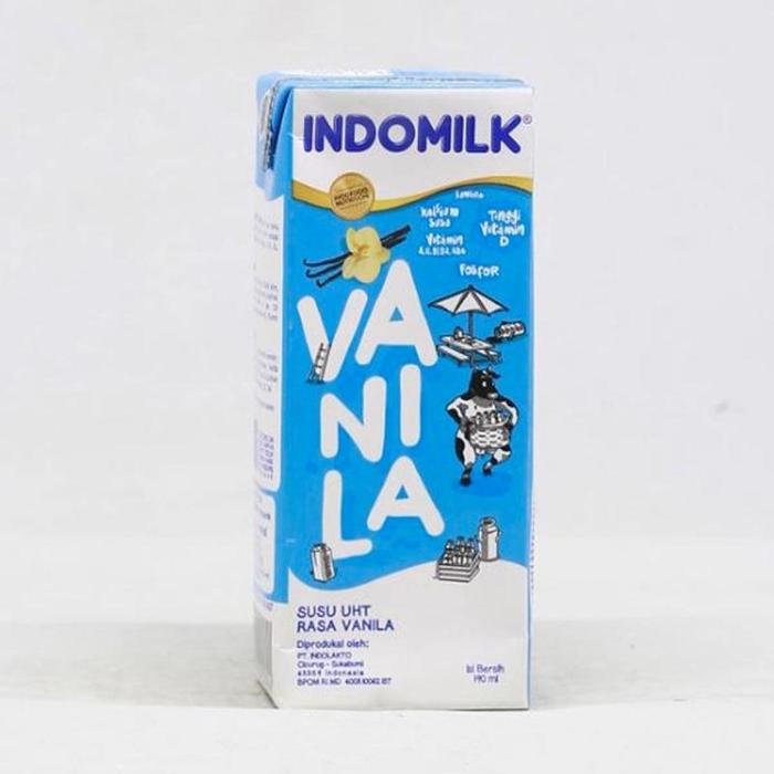 Gambar INDOMILK UHT VANILLA 200ML dari grandtoserba makassar undefined Tokopedia