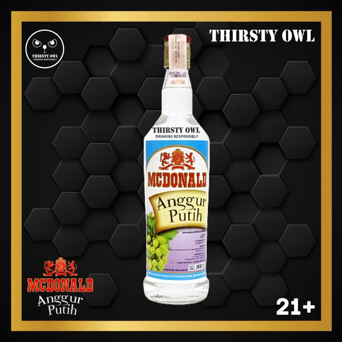 Gambar MC Donald Anggur Putih 650ml 20% dari Thirsty Owl undefined Tokopedia