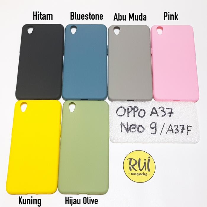 Macaron Shopee Case Hp Oppo A37 Silikon Oppo A37 Oppo A37 Back
