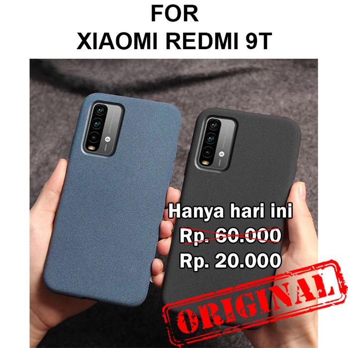Gambar SAND SCRUB case Xiaomi Redmi 9T softcase casing hp cover silikon tpu - Black dari Casing handphone murah undefined Tokopedia