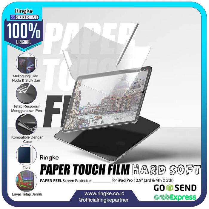 Ringke Ipad Case 2021 Promo Ringke IPad Pro 2021-2018 Paper Touch