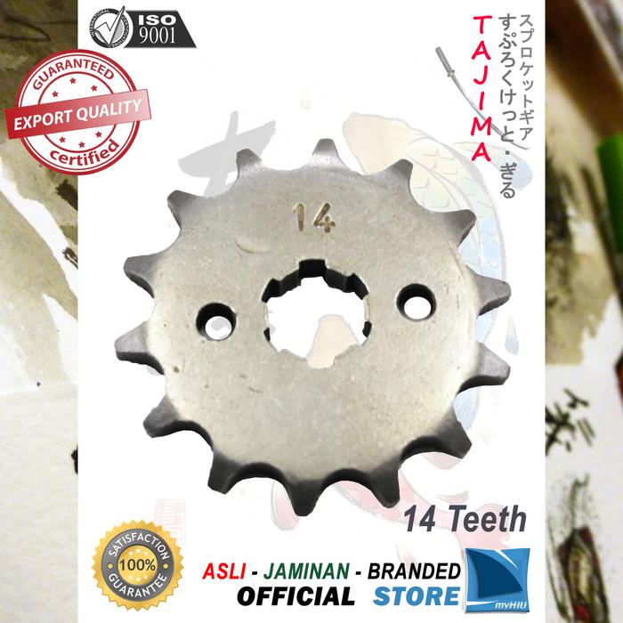 Jual Gigi Tarik 428-14T YAMAHA Jupiter MX King Gir Depan Gear TAJIMA - Kota  Tangerang - HIU Motor Tangerang | Tokopedia