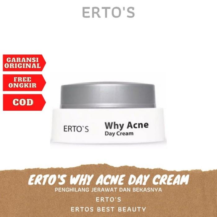 Gambar Penghilang Jerawat dan Bekasnya - Ertos Why Acne Day Cream dari Tutastoree undefined Tokopedia