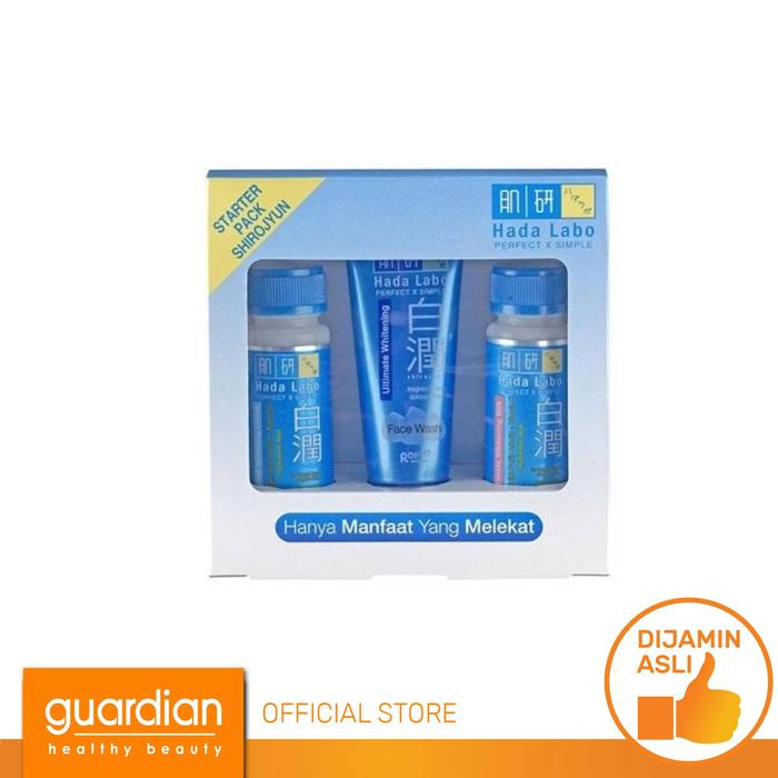 Gambar Hada Labo Shirojiyun Starter Pak 3S dari Guardian Official Store undefined Tokopedia