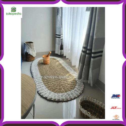 Gambar Dijual Karpet Rug Seagrass Oval / Lonjong Murah dari imasss_shop undefined Tokopedia