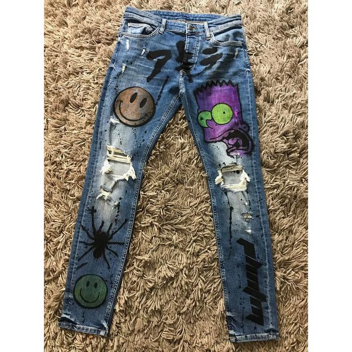 custom jeans