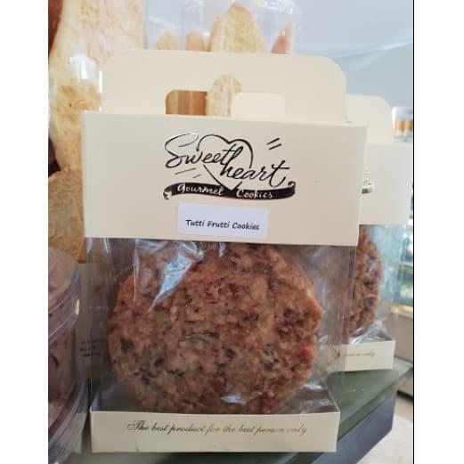 Gambar TUTTY FRUTTY & CHOCO CHIPS COOKIES BAWEAN SWEETHEART BANDUNG BEST SELL - TUTTY FRUITTY dari BANDOENGPEDIA undefined Tokopedia