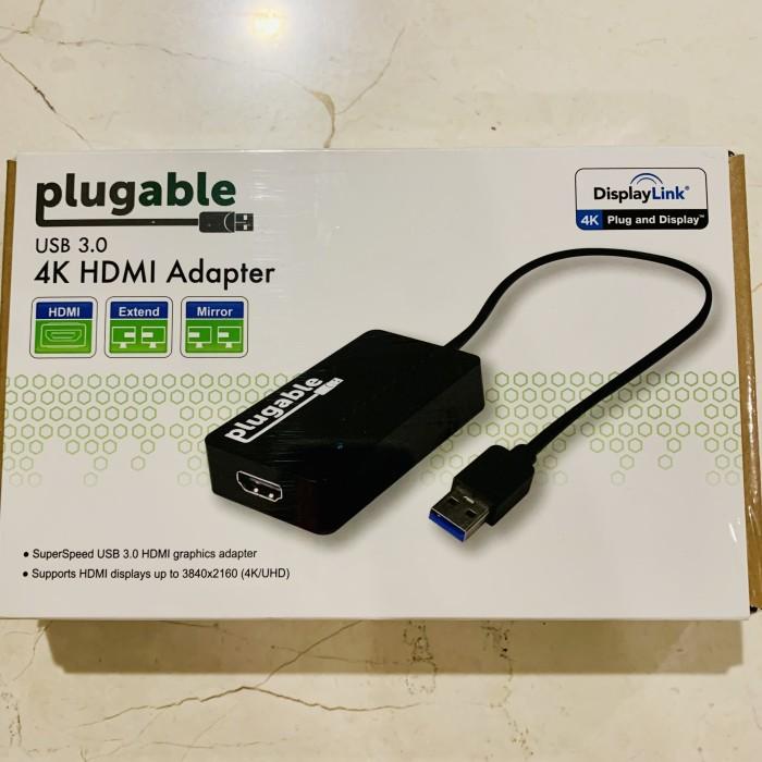 Jual Macbook PLUGABLE USB HDMI 4K 