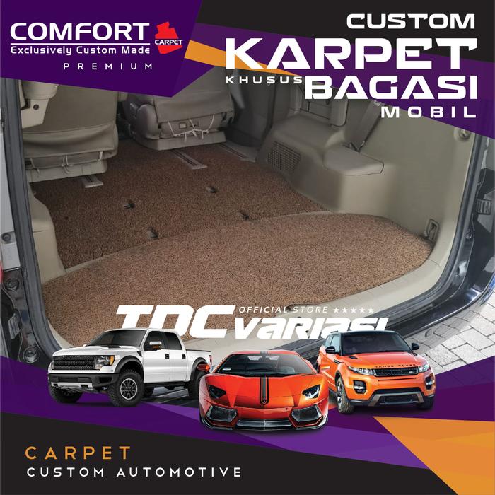 Gambar Suzuki Splash Karpet Bagasi Mobil Trunk Tray Comfort Premium 20" - Black dari TDC Variasi undefined Tokopedia