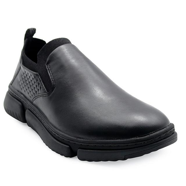 Gambar Hush Puppies Bennet Pt Slip On In Black Leather - Black, 41 dari Hush Puppies Official Store Kota Tangerang Tokopedia
