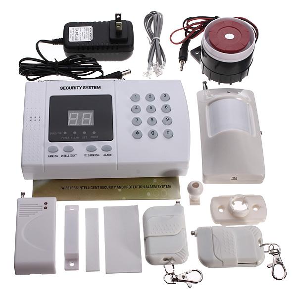 Gambar ALN Wireless Auto Dial Phone Burglar Home Security Alarm dari All Night Import undefined Tokopedia