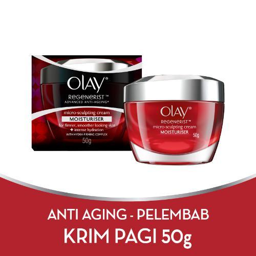 Gambar Olay Regenerist Micro-sculpting Cream 50gr - Pelembab Wajah Anti Aging dari Farmaku undefined Tokopedia