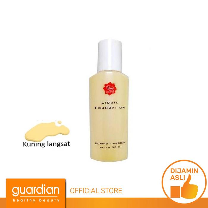 Gambar Viva Liq Foundation Kuning Langsat 30Ml dari Guardian Official Store undefined Tokopedia