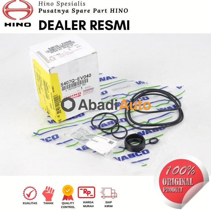 Jual Repair Kit Relay Valve Hino 500 (S407QEv040) Kota Samarinda