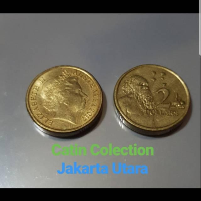 Gambar SH-198 Uang koin 2 dolar Australia harga per 1 keping dari citra pertiwi undefined Tokopedia