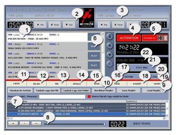 Gambar paket Software Matrix On Air - Program Otomasi Siaran Radio dari gudangsoftware61 undefined Tokopedia
