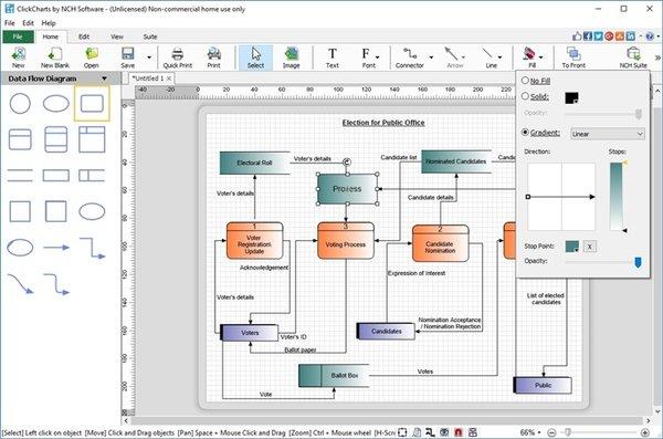 Gambar paket Software ClickCharts Diagram & Flowchart Software dari suryasoftware undefined Tokopedia