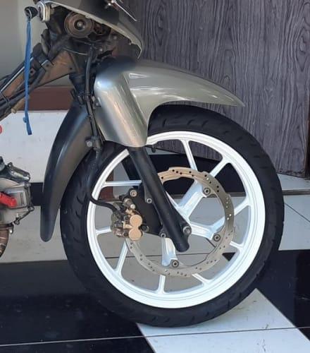 Gambar paket pnp velg fu ke supra x 125 depan aja dari LituhayuSeptha undefined Tokopedia