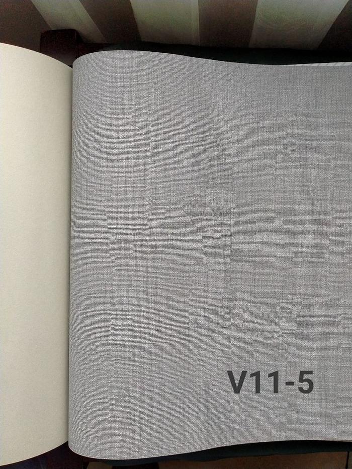 Gambar Wallpaper Dinding Abu Polos Serat Kain Kasar - Avenue V11 - V11-5 dari Lion Wallpaper undefined Tokopedia