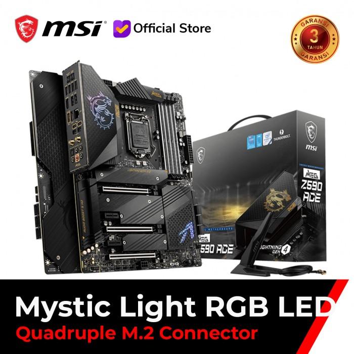 Promo MSI MEG Z590 ACE [ATX LGA 1200 Gen 11] Cicil 0% 3x
