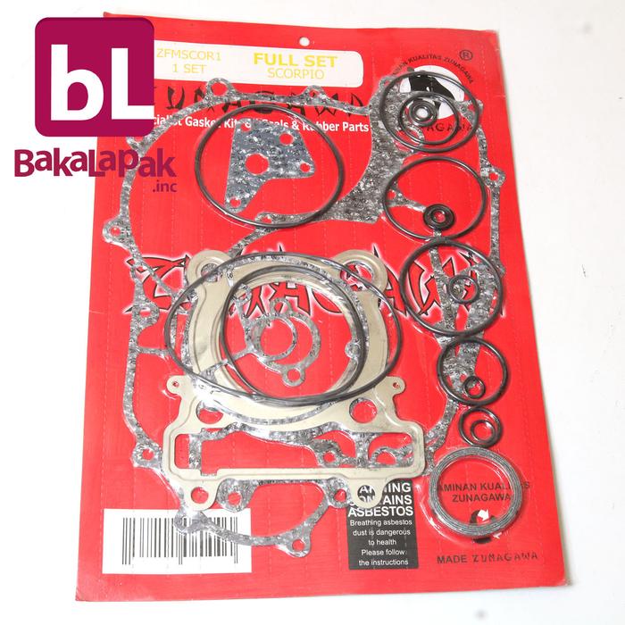 Gambar Gasket Full Set Yamaha Scorpio dari Bakapedia undefined Tokopedia