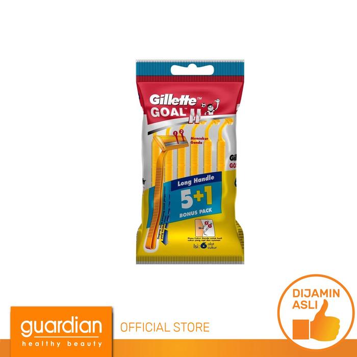 Gambar Gillette Goal 2 5+1S dari Guardian Official Store undefined Tokopedia