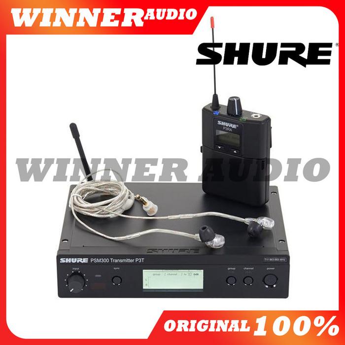 Jual STEREO MONITOR SYSTEM SHURE PSM300 