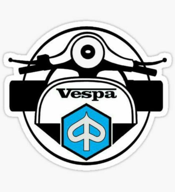 Vespa Piaggio Club Jual LOGO STIKER VESPA CLUB LUAR NEGERI JADUL