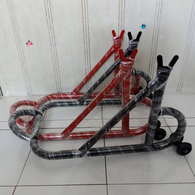 Gambar AKSESORIS SEPEDA MOTOR LAINNYA 48676 STANDAR PADDOCK NINJA 250 CC dari sparepart shopp undefined Tokopedia
