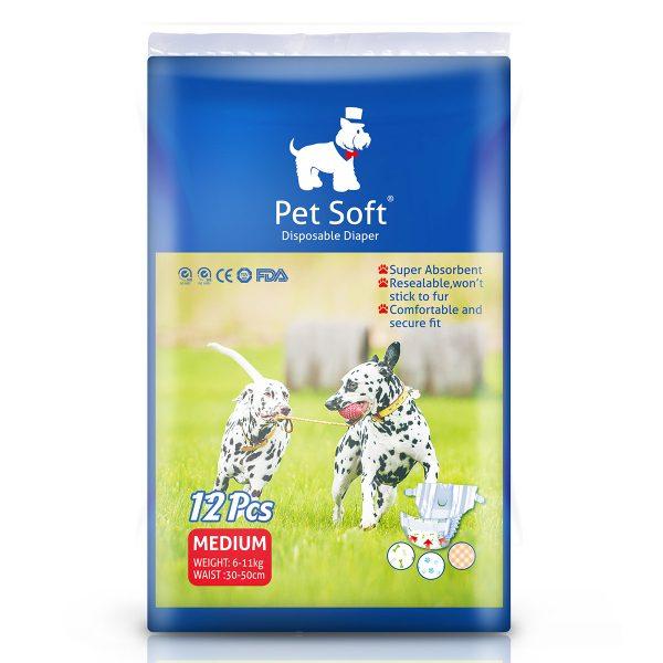 Gambar Pet Soft Diaper M Popok Anjing Kucing Hewan Peliharaan Pampers Diapers dari Makassar Hobi undefined Tokopedia