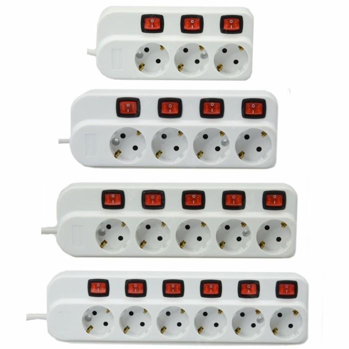 Gambar Krisbow sambungan kabel -krisbow Stop Kontak -krisbow colokan listrik - 3 lubang dari asyid shop undefined Tokopedia