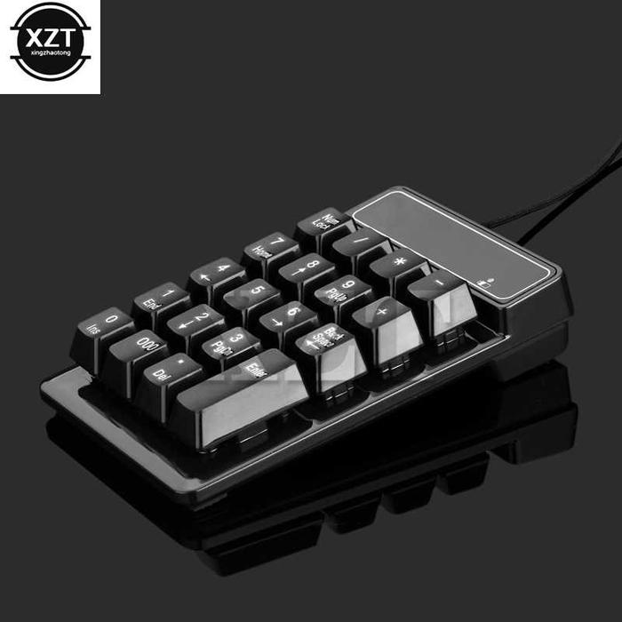 Gambar Mechanical Gaming Numeric Keypad Numpad USB Black Switch - Hitam dari CFW Gameshop undefined Tokopedia