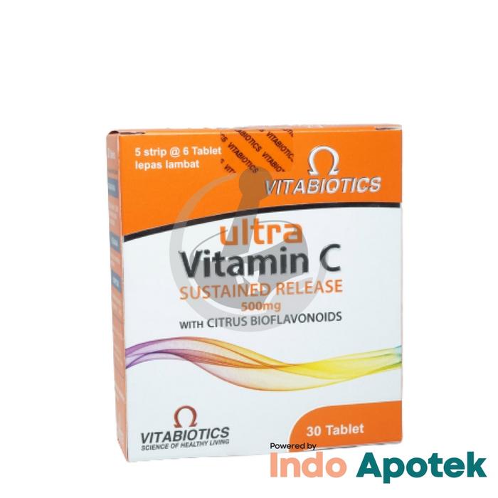 Jual Ultra Vitamin C 500mg Isi 30 Tablet Jakarta Selatan Apotek Century Graha Energi Tokopedia