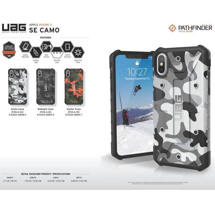 Jual Apple iPhone 11 pro 6S plus X XS XR MAX UAG Pathfinder