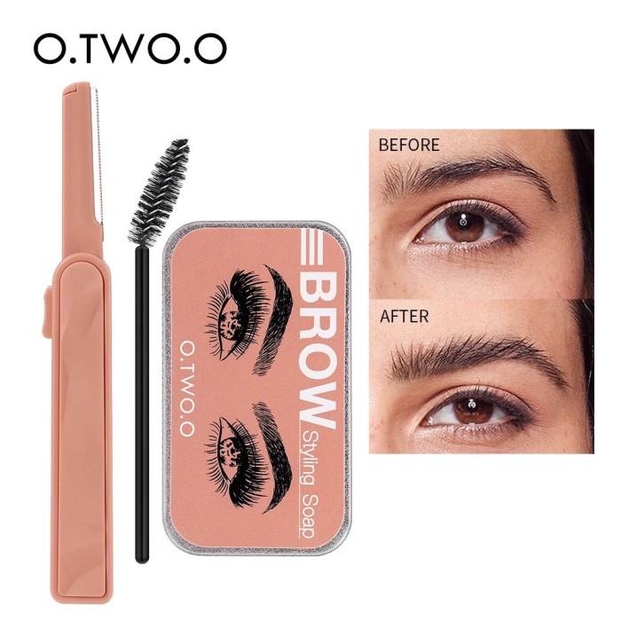 Gambar O.TWO.O Eyebrow Soap Brow Sculpt Lift Brow Styling Brow Wax Browcara - O.TWO.O, Brow Styling dari @Beautyisyourss undefined Tokopedia