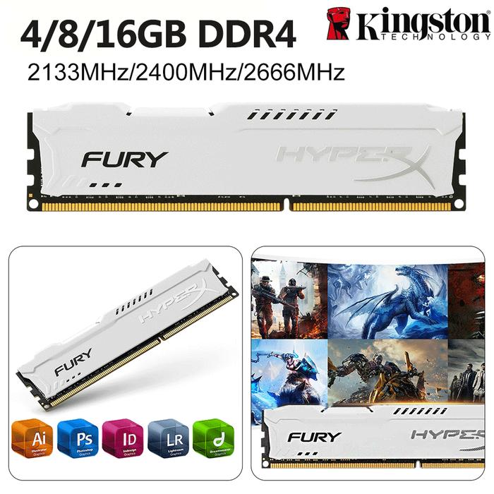 2133mhz 2400mhz Kingston Hyperx Fury 2133mhz 8gb Ram Ddr4 Hyperx