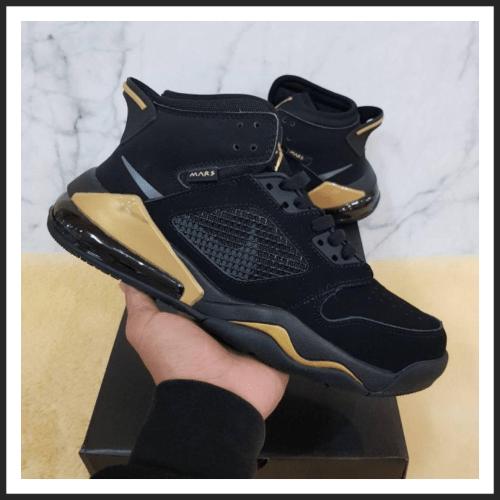 jordan mars 270 black and gold
