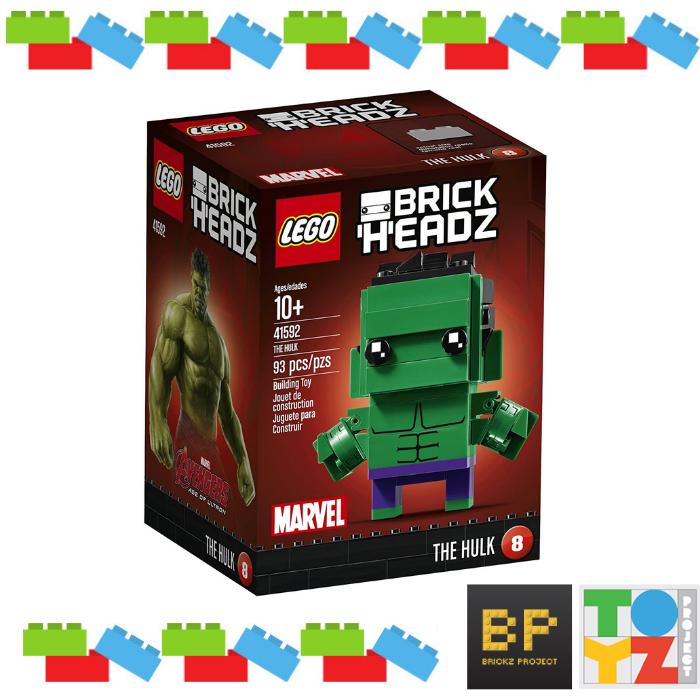 Gambar LEGO 41592 BRICKHEADZ the Hulk dari Toyz Project undefined Tokopedia